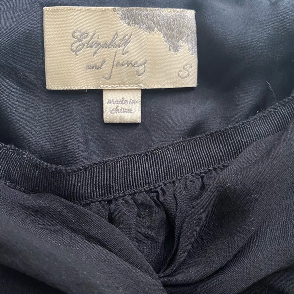 elizabeth and james black mini skirt - Picture 4 of 4